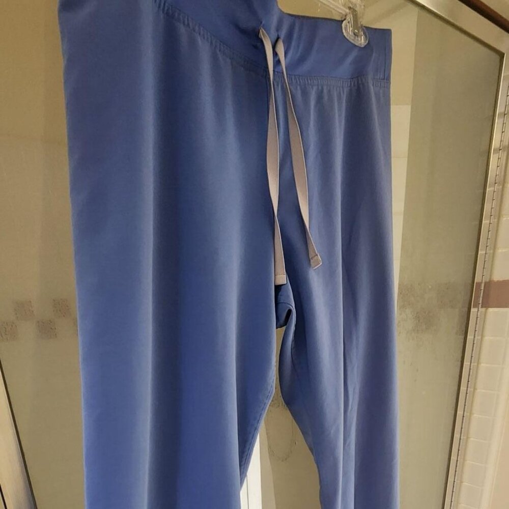 Figs Technical Collection Blue Scrub Pants SIZE M